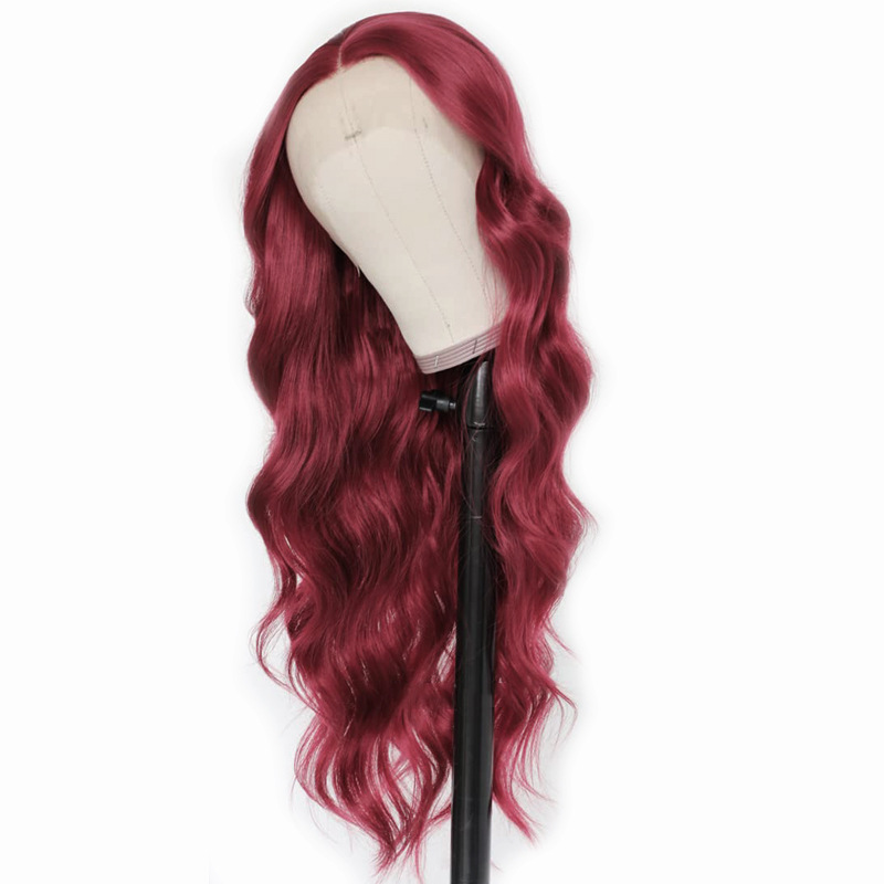 Women's Elegant Party High Temperature Wire Centre Parting Long Curly Hair Wigs display picture 2