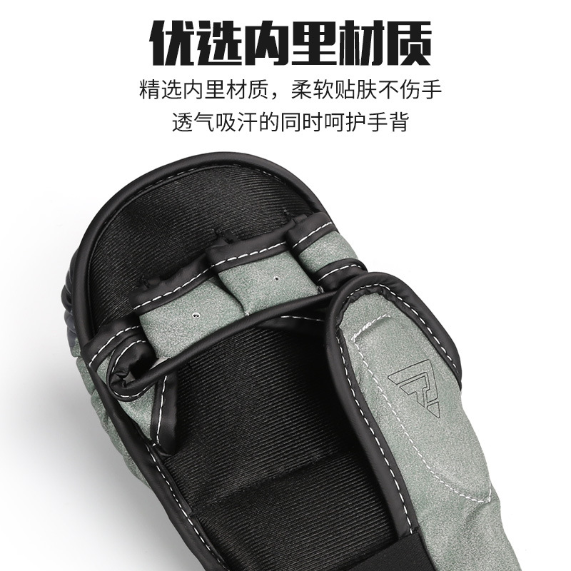 Guantes de lucha de Ceiling Forro grueso Guantes de boxeo para adultos Guantes de boxeo de entrenamiento Sanda para hombres y mujeres