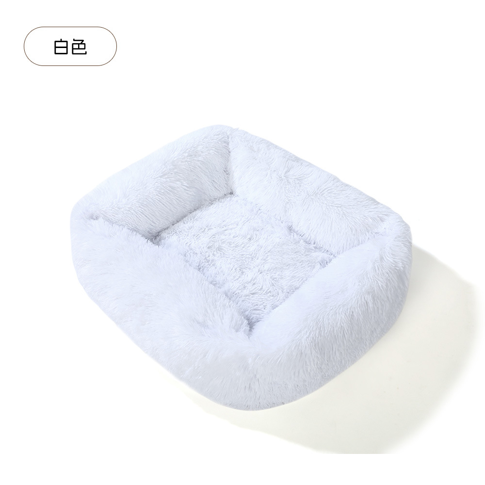 Peluche de invierno para mascotas Peluche para gatos Peluche para perros cuadrado Estera para mascotas Cama para gatos Cama para perros Productos para mascotas