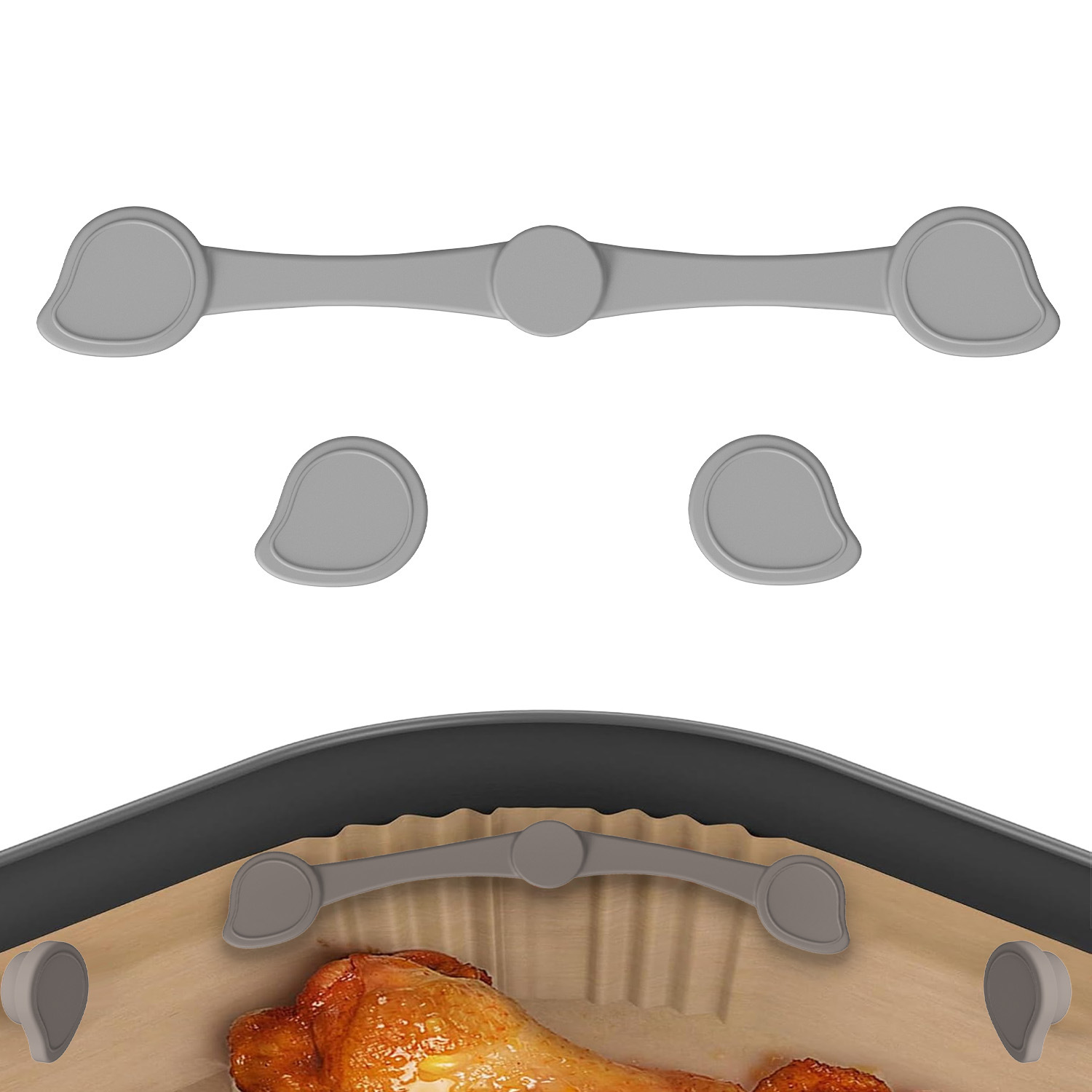 물방울 스타일-레드