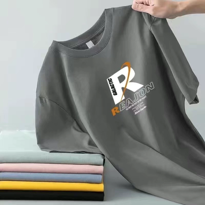 2025 мужская футболка с коротким рукавом летняя нижняя рубашка с круглым вырезом