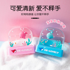 Children's seal name seal name seal material wholesale kindergarten cute crystal seal clothing seal photosensitive