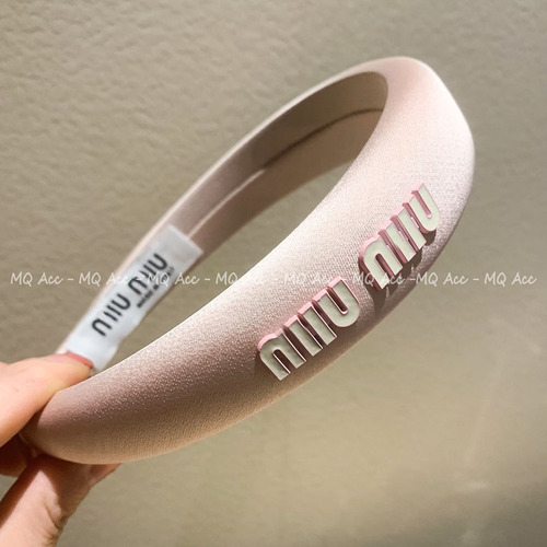 New Style Mis Letter Headband High Crown Personality Sponge Headband Fashion Hairstyle Accessory Sweet Versatile Personality