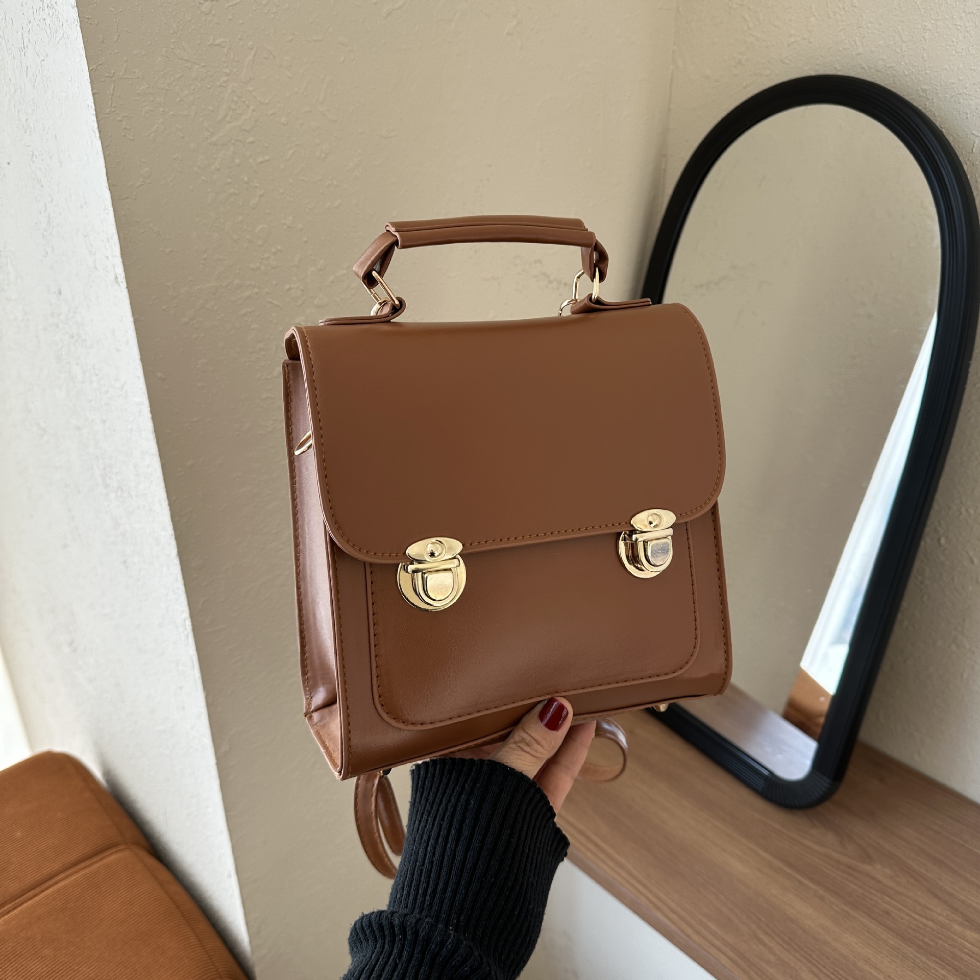 Venta al por mayor 2023 nueva versión coreana de celebridades de Internet ins bolso de mensajero de un solo hombro de alta gama bolso de moda de estilo de alto valor