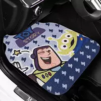 Автомобильные ножные коврики мультфильм милые шелковые кольца внутри автомобиля анти-грязные коврики коврики коврики коврики противоскользящие коврики