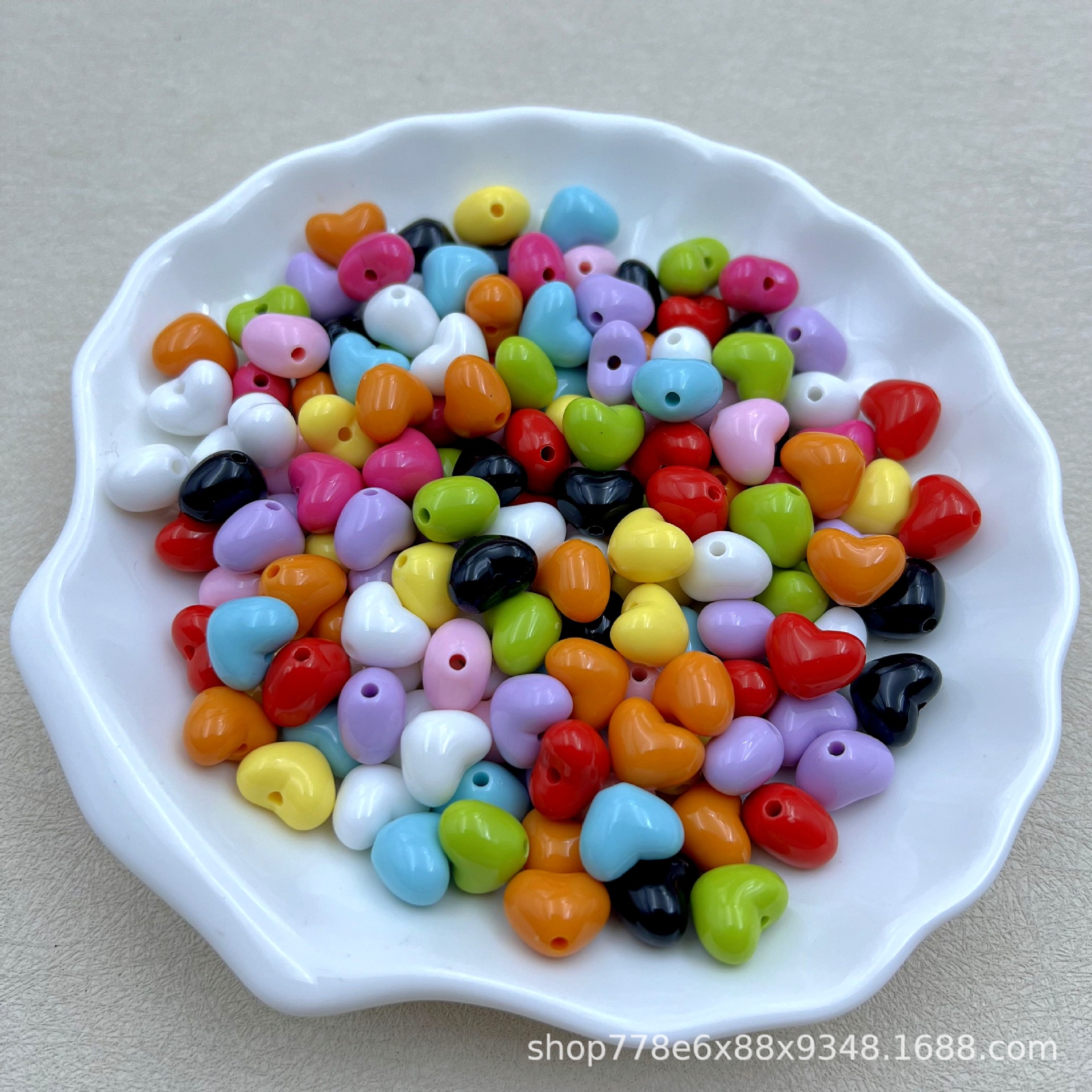 Mixed color/little fat heart