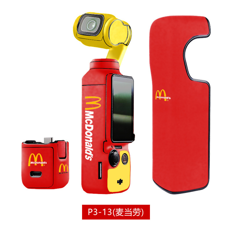 Pocket3相机贴纸适用于大疆DJI Pocket3贴纸全景保护壳膜包全机身|undefined