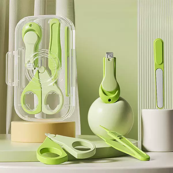 Nail clippers for babies, children's nail scissors, nail file, anti-pinch nail clippers for children, home use