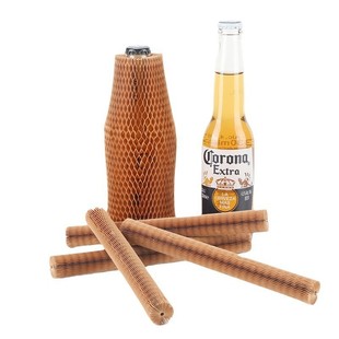 Glass Ceramic Wine Packaging Environmentally Friendly Degradable Honeycomb Paper Set Packaging Transportation Express Cushioning Kraft Paper Set
