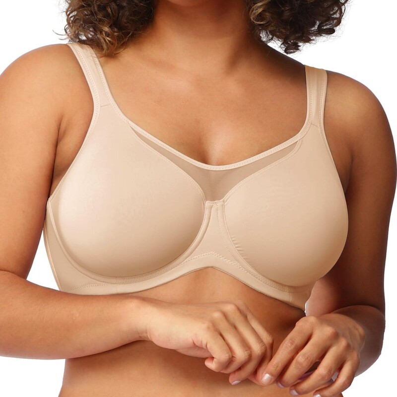 Amazon's Best-Selling Underwire Unlined T-Shirt Bra, Large Size, Foreign Trade Supply, Minimizes Appearance of Large Bust, Full Coverage Lingerie Amazon's Best-Selling Underwire Unlined T-Shirt Bra, Large Size, Foreign Trade Supply, Minimizes Appearance of Large Bust, Full Coverage Lingerie