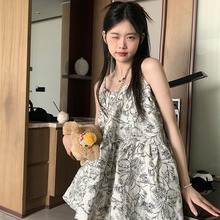 ʵ��2025�ļ��¿��������ȹŮС���ӿ��ɼ���ӡ������ȹ��60256