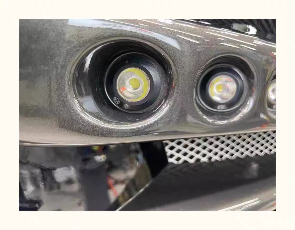 Car modification universal eagle eye light daytime running light bright waterproof high power LED daytime running light turn yellow light