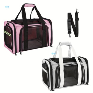 Pet Carrier Airline/Tsa Approved Small Dogs Kitten Carrier