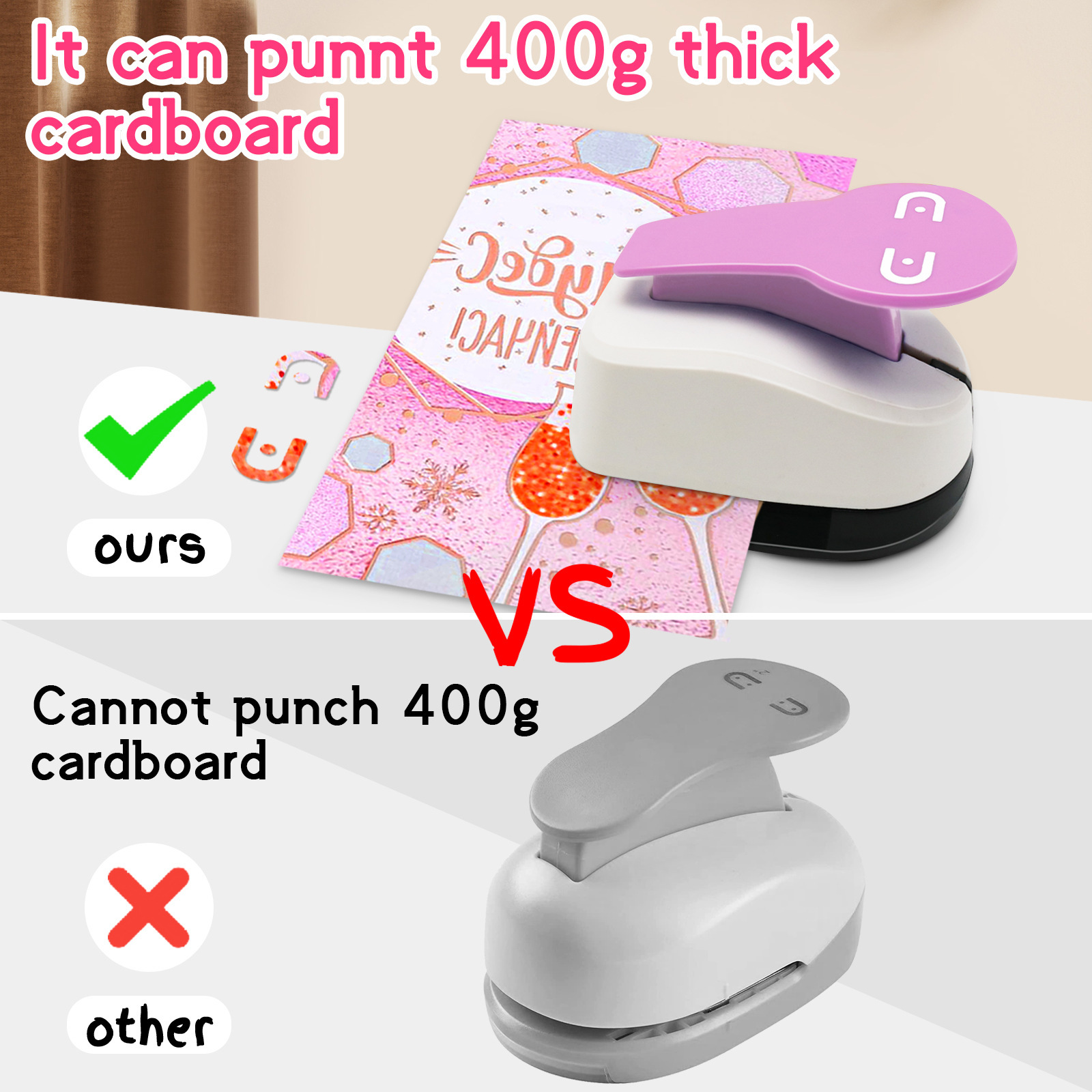 Earrings, hole puncher for adults, necklace, storage system, (Physicals), DIY 3