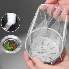 Sink filter wholesale kitchen disposable large fine hole pool floor drain kitchen waste sink filter bag