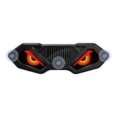 Cross-border solar-powered dynamic devil eye LED expression light warning light for trucks with suction cup eye light (Other lights) - eyes-type-a-red