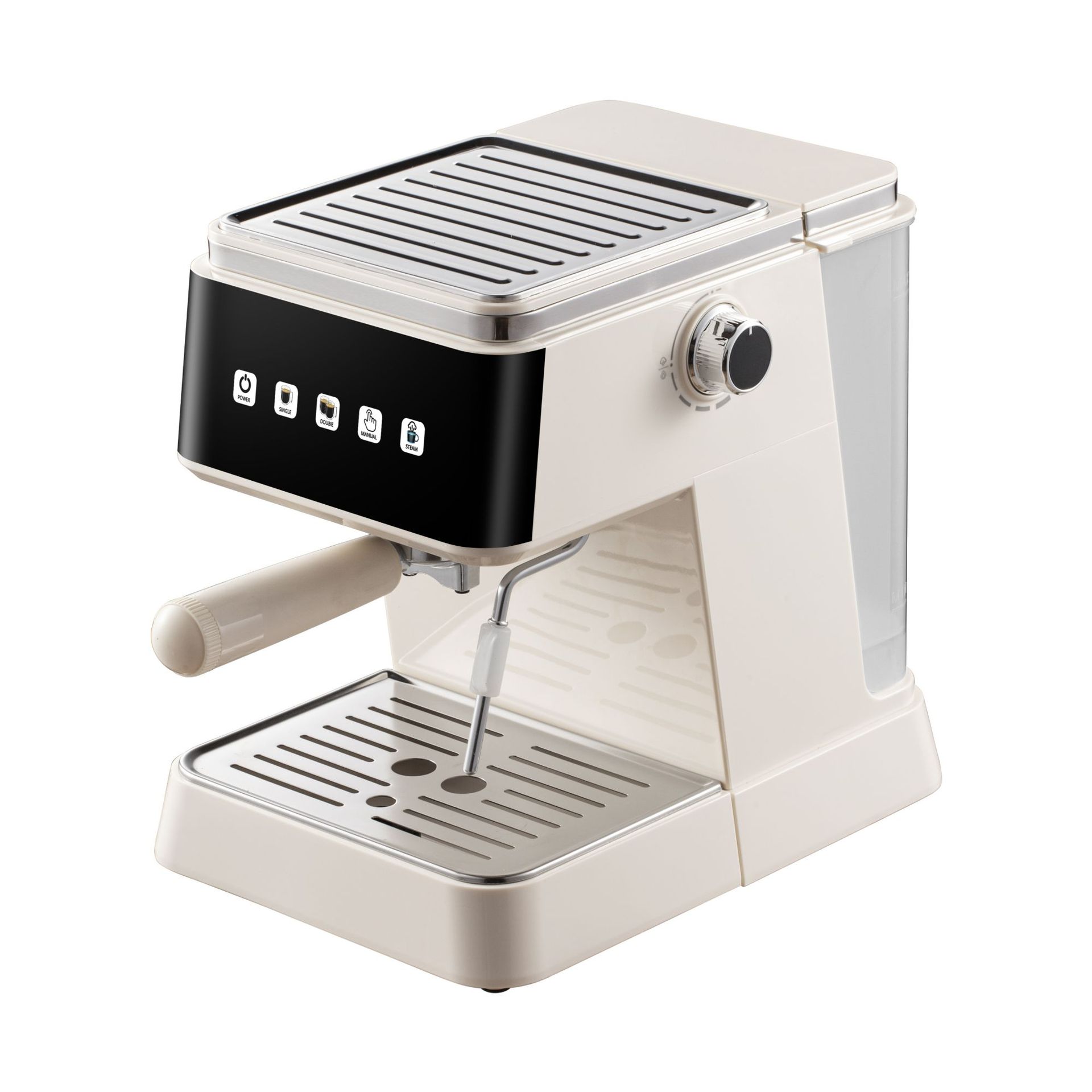 Máquina de café semiautomática italiana transfronteriza, extracción de alta presión, máquina de café espresso doméstico, bomba de espuma de leche, máquina de café a presión