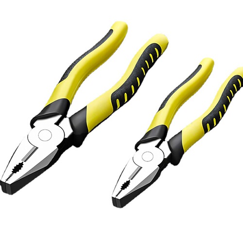 Cross-border pliers tiger leather handle American wire pliers needle nose pliers diagonal nose pliers multifunctional 8-inch vise