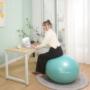 Thickened Frosted Explosion-Proof Yoga Ball, Anti-Strength Ball, 45-60cm Fitness Massage Ball, Yoga Supplies Manufacturer Dropshipping