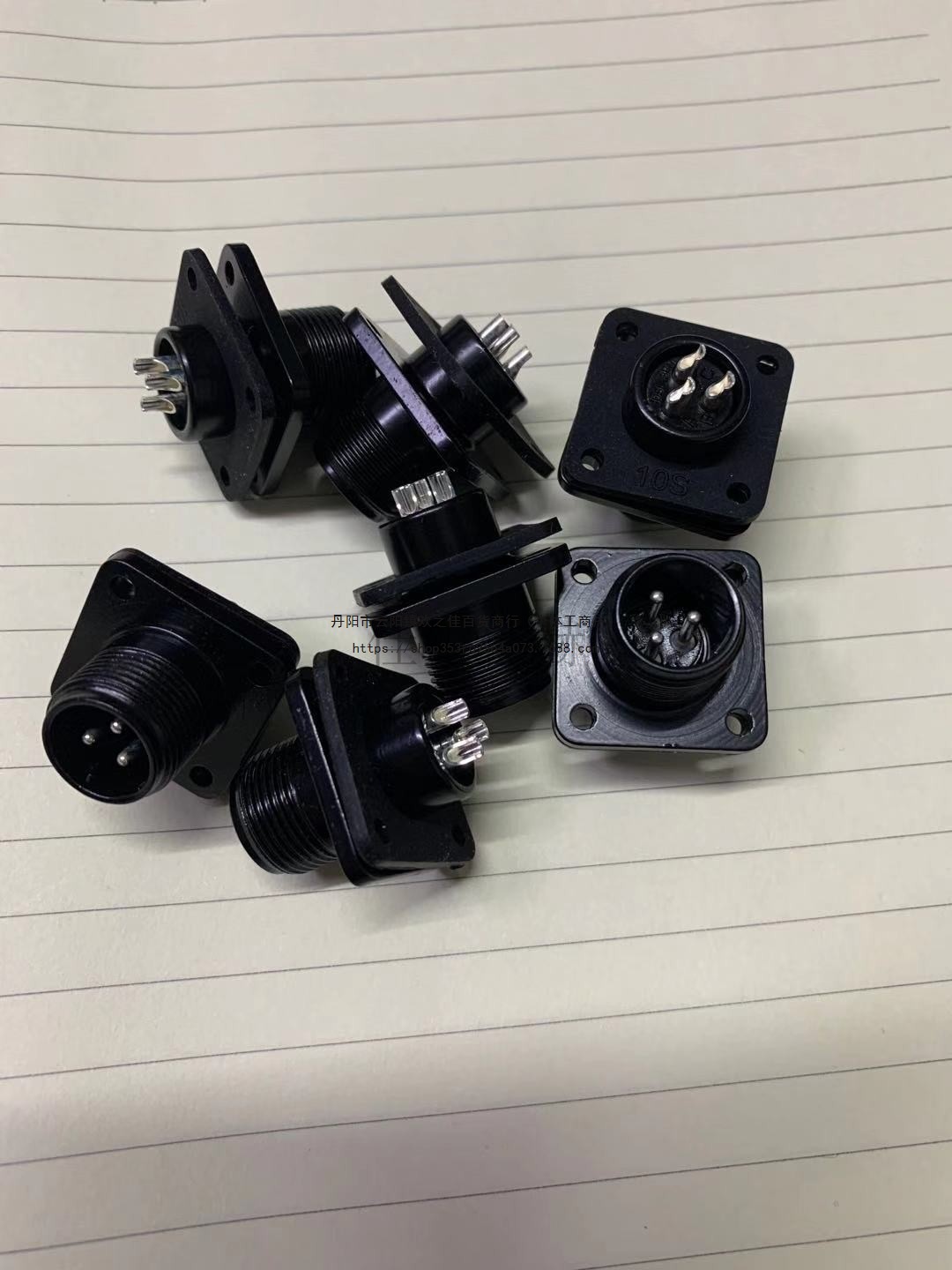 伺服电机动力插座18-10 22-22 10-3适用于安川发那科电机上其他无