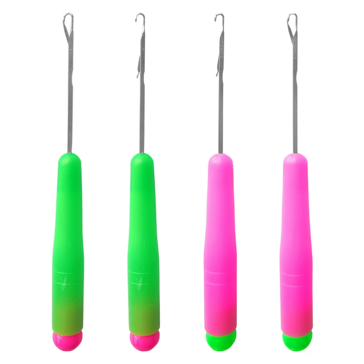 Инструмент для вязания крючком с пластиковой ручкой на язычке цветное вязание крючком с одной головкой специальной формы шерстяное пластиковое вязание крючком