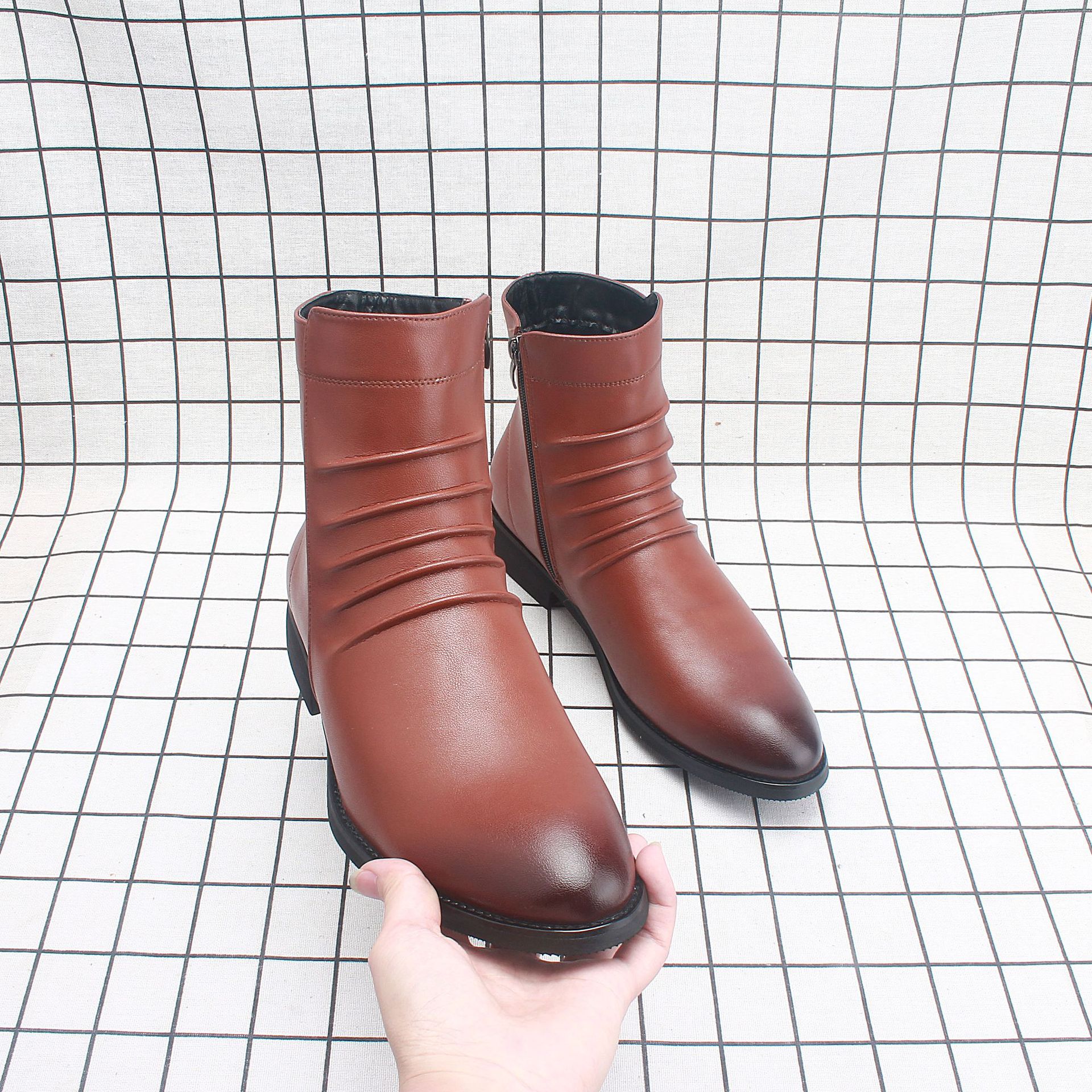 �¿���ѥ�ﶬ����Ь�ж���ŷ��ѥ�Ӹ߰�Ӣ������ѥ��1320