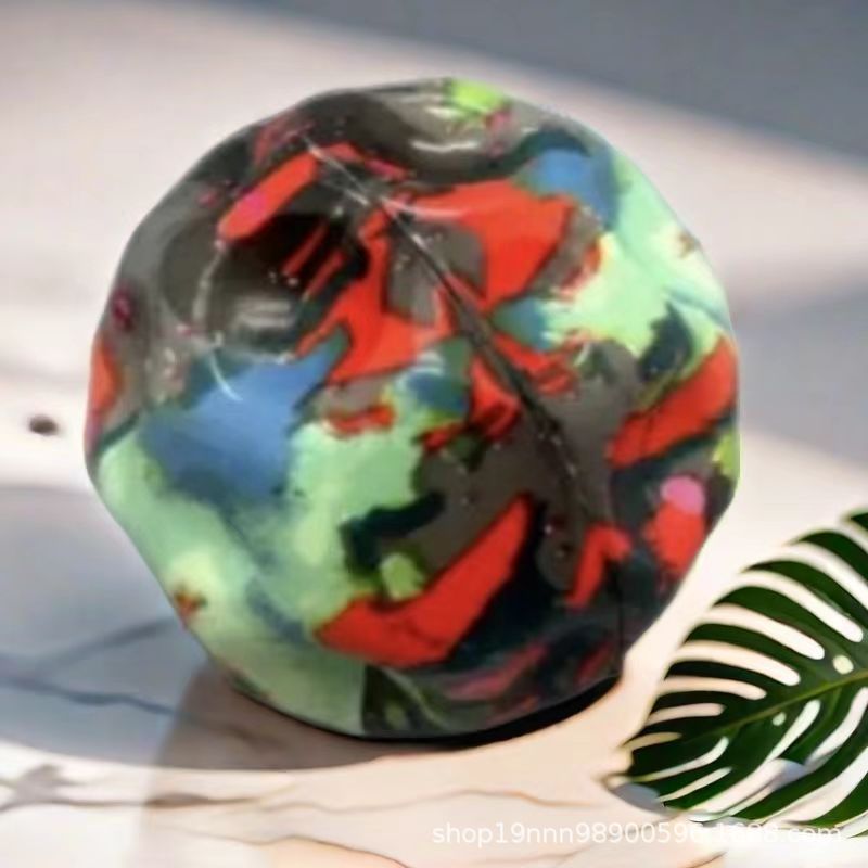 New high elastic ball bloodstone