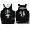 6081-2#【Black】Hand-painted Mavericks No. 41 vest