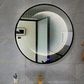 千层浴室镜智能镜发光洗手卫生间化妆装饰时空隧道浴室柜玻璃镜