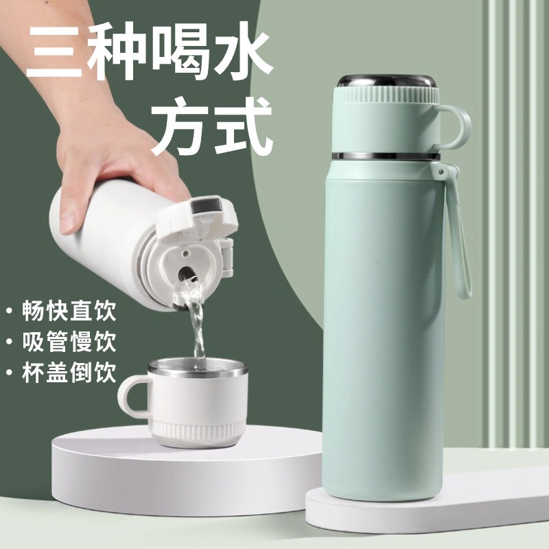 新316保温杯女高颜值便携水杯大容量学生户外运动吸管杯子感|undefined