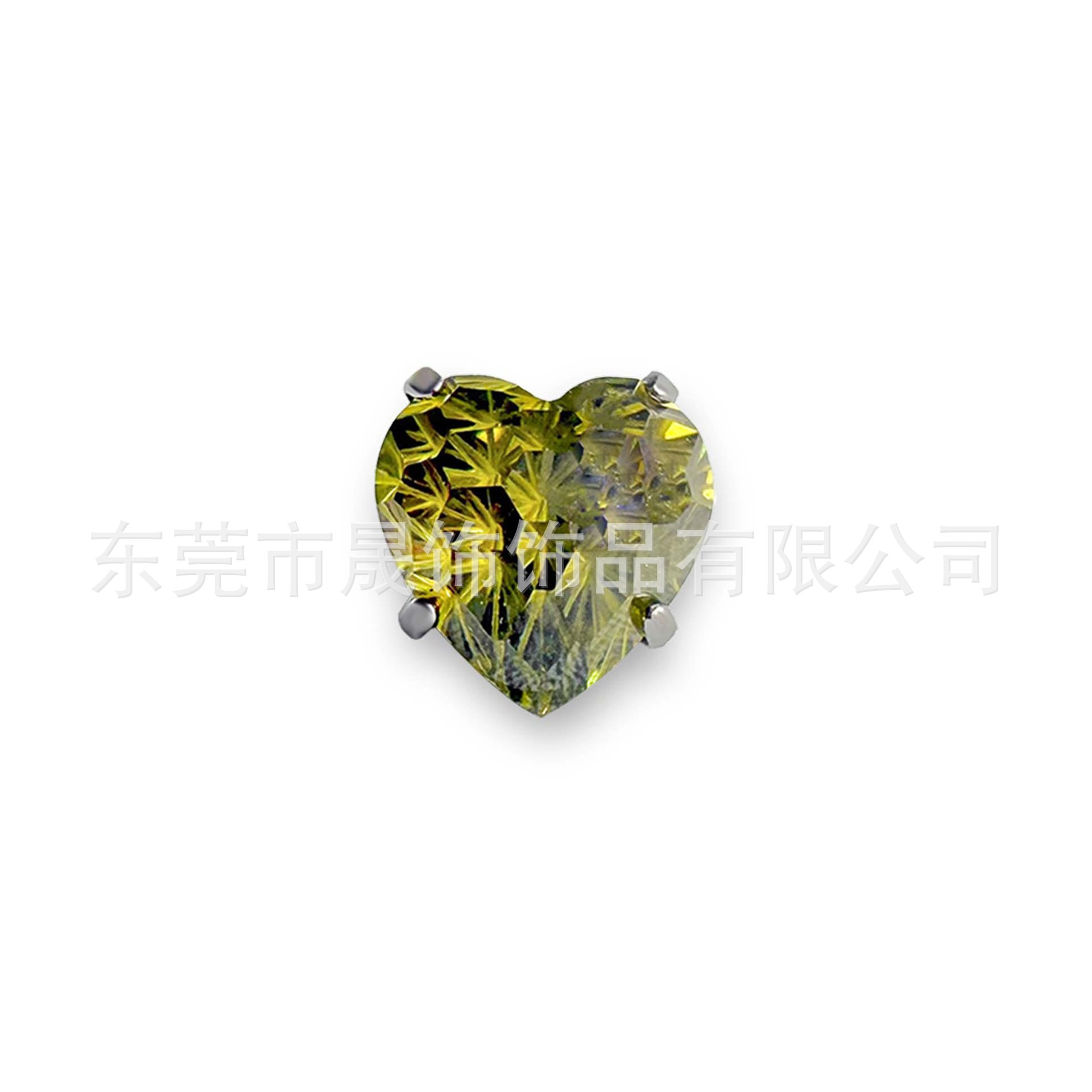 F136圆 Prong Heart 烟 Flower 切爆闪5A Cubic Zirconia G23 Implant Grade Titanium Ear Stud Helix Cartilage Stud Labret Stud Piercing Jewelry