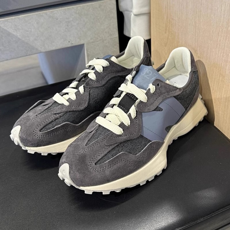 Putian Sneakers New Balance Nb Sports Shoes 327 Women's Shoes Slim Waist Forrest Gump Shoes Men's Shoes Student Dad Shoes Trendy