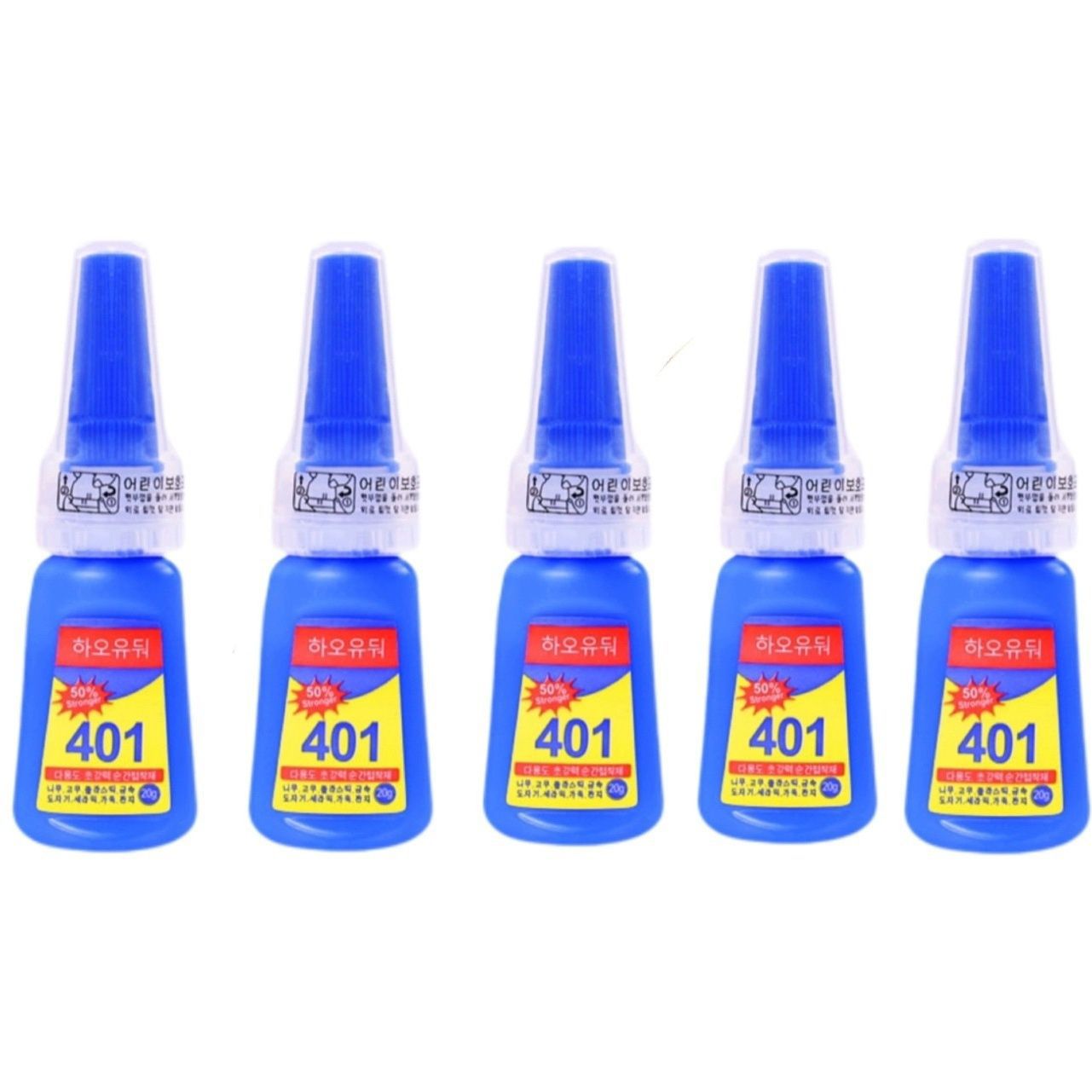 Special glue for billiard cue tips (5 bottles)