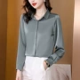 女士免烫职业翻领衬衫