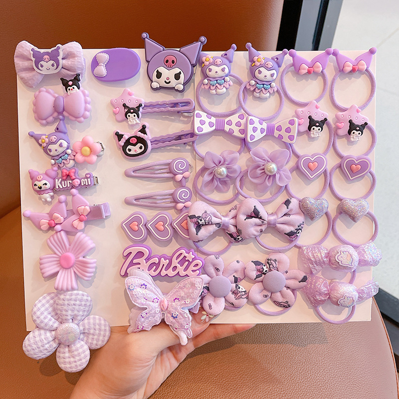 クロミヘアアクセサリー子供のかわいいヘアピン女の子漫画ヘアバンドヘッドバンドベビー超かわいいヘアピン少女の頭飾り|undefined