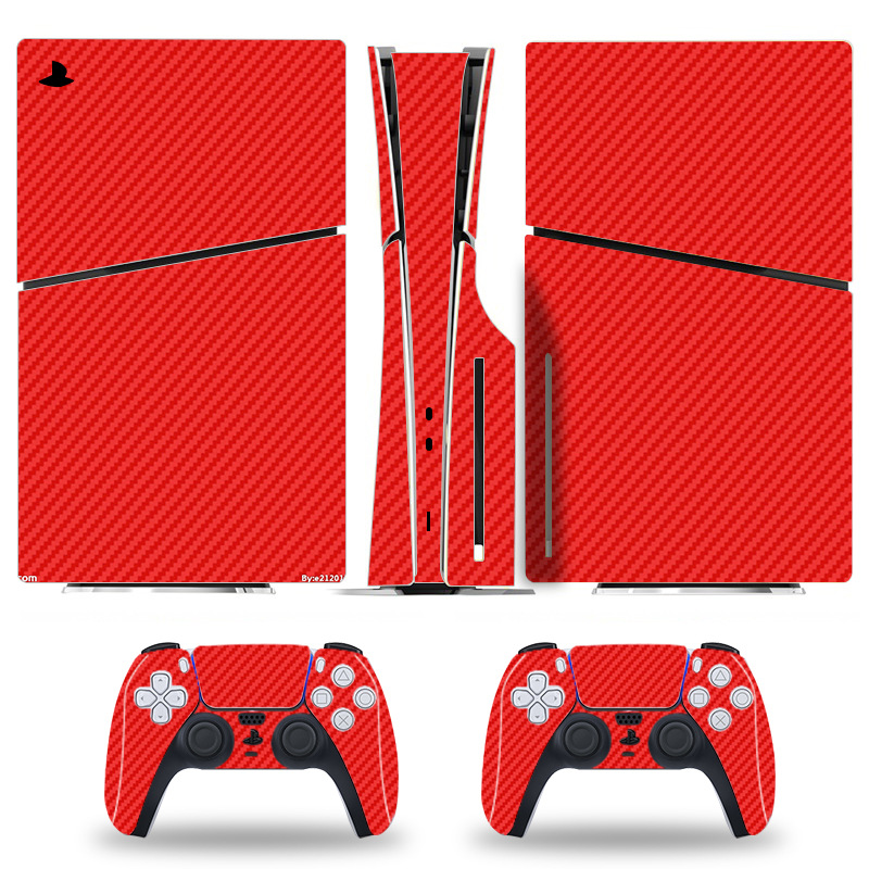 PS5slim versión de la unidad óptica PS5SLIM anfitrión digital PlayStation5 máquina de juego etiqueta engomada de la protección del cuerpo