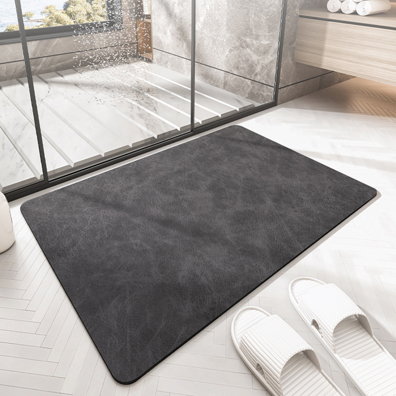 Diatom Mud Soft Cushion Bathroom Floor Mat Bathroom Quick-Drying Household Absorbent Mat Toilet Non-Slip Foot Mat Carpet Door Mat