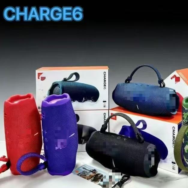 Cross-Border Charge6 Shockwave Sixth-Generation Wireless Bluetooth Speaker with Standard Heavy Bass, Outdoor Waterproof Speaker Cross-Border Charge6 Shockwave Sixth-Generation Wireless Bluetooth Speaker with Standard Heavy Bass, Outdoor Waterproof Speaker