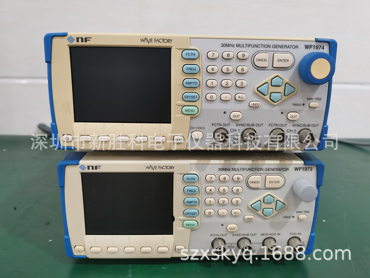 日本NF WF1974 WF1973 2CH/30MHz 多功能函数发生器