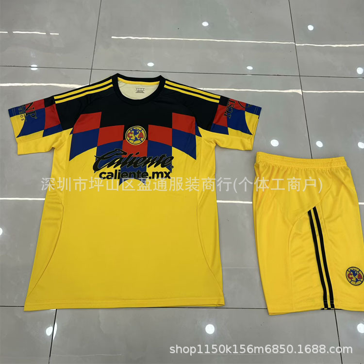 2526 America Home Football Uniform Jersey Set Cross-Border Exclusive Supply Sufficient One Piece Drop Shipping