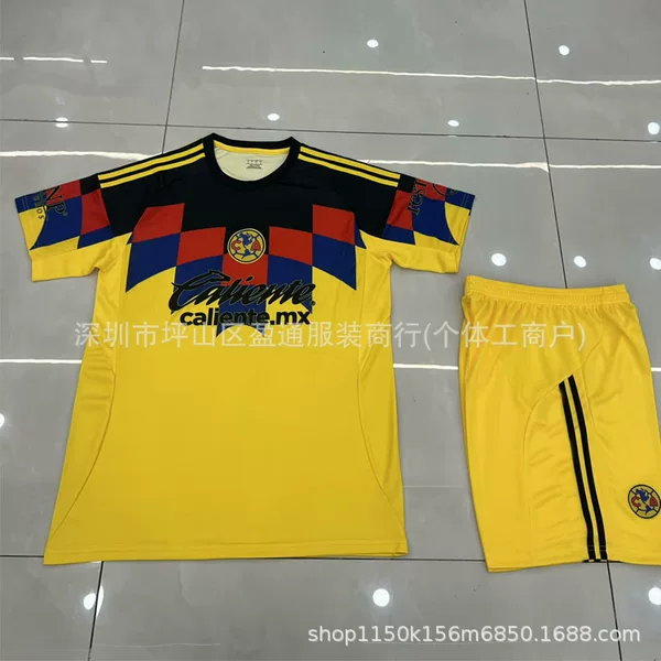2526 America Home Football Uniform Jersey Set Cross-Border Exclusive Supply Sufficient One Piece Drop Shipping
