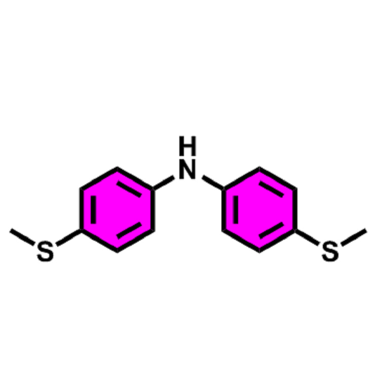 双(4-(甲硫基)苯基)胺  CAS:1310458-10-6  97%  现货  价格详询