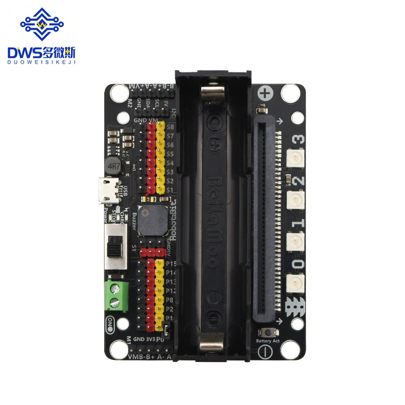 Расширительная плата Micro:BIT V2.0 поддерживает MakeCode оффлайн программирование учебник