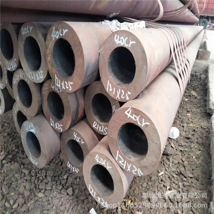 旭通主营40cr厚壁无缝管 破碎机半轴用40Cr合金无缝钢管