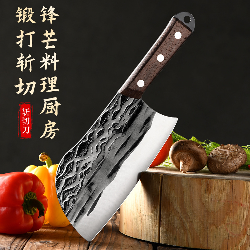 Cortar huesos cortar huesos cortar cuchillos caseros de cocina pesado engrosado forjado cuchillo de cocina de acero inoxidable Otros Pales