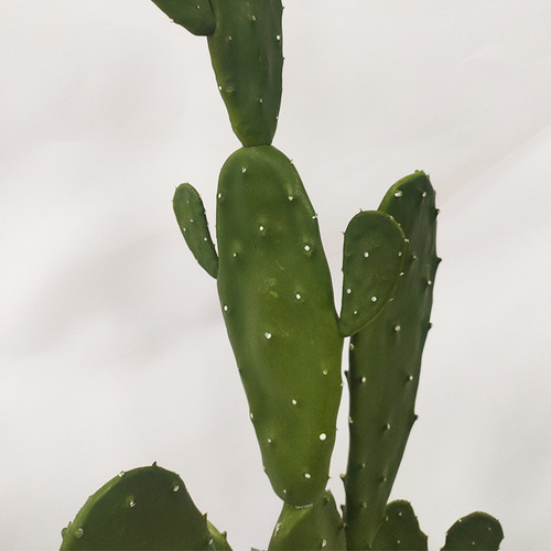 Large simulated cactus indoor floor decoration pot landscape window landscape artificial green plant simulated saguaro cactus