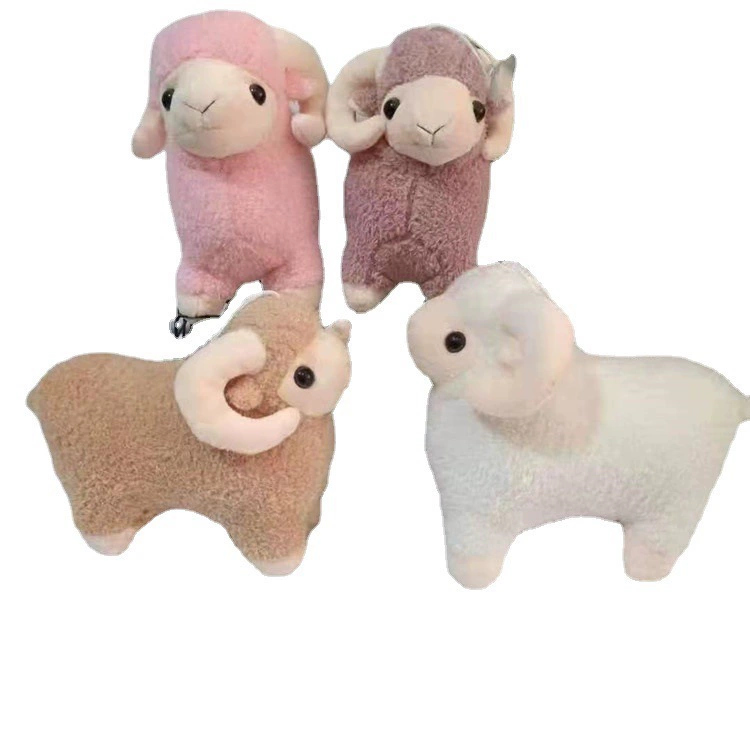 Плюшевая милая игрушка, альпака, тряпичная кукла, овца