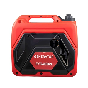 Portativ 3.2Kw səssiz kiçik benzin generatoru, açıq havada təcili istifadə üçün