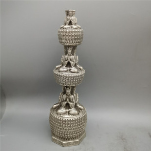 Antique Brass Pagoda, Pagoda, Brass Furnishings, Copper Furnishings, Home Accessories