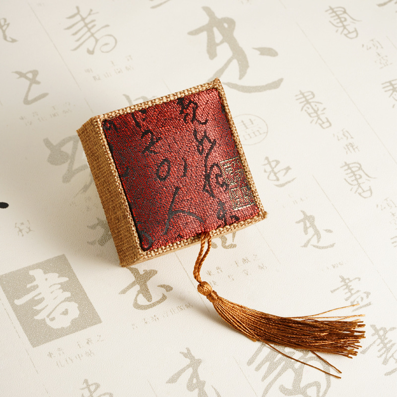 Caja de joyería con flecos de lino, caja de anillo, pulsera, colgante, pulsera, collar, aretes, aretes, venta al por mayor, venta directa de fábrica